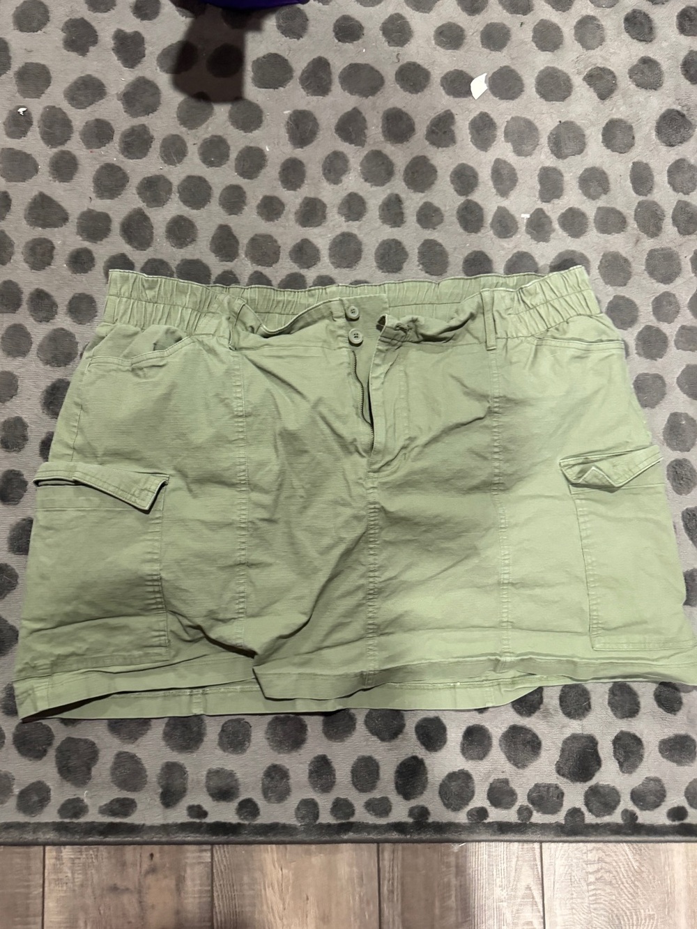 Ava and Viv Women’s Olive Cargo Skort